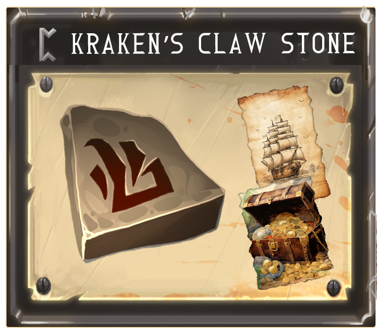 VIII – Kraken’s Claw Stone
